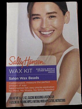 Lot of 3 Sally Hansen Wax Kits Salon Wax Beads No-Mess, No Waste, No Strips